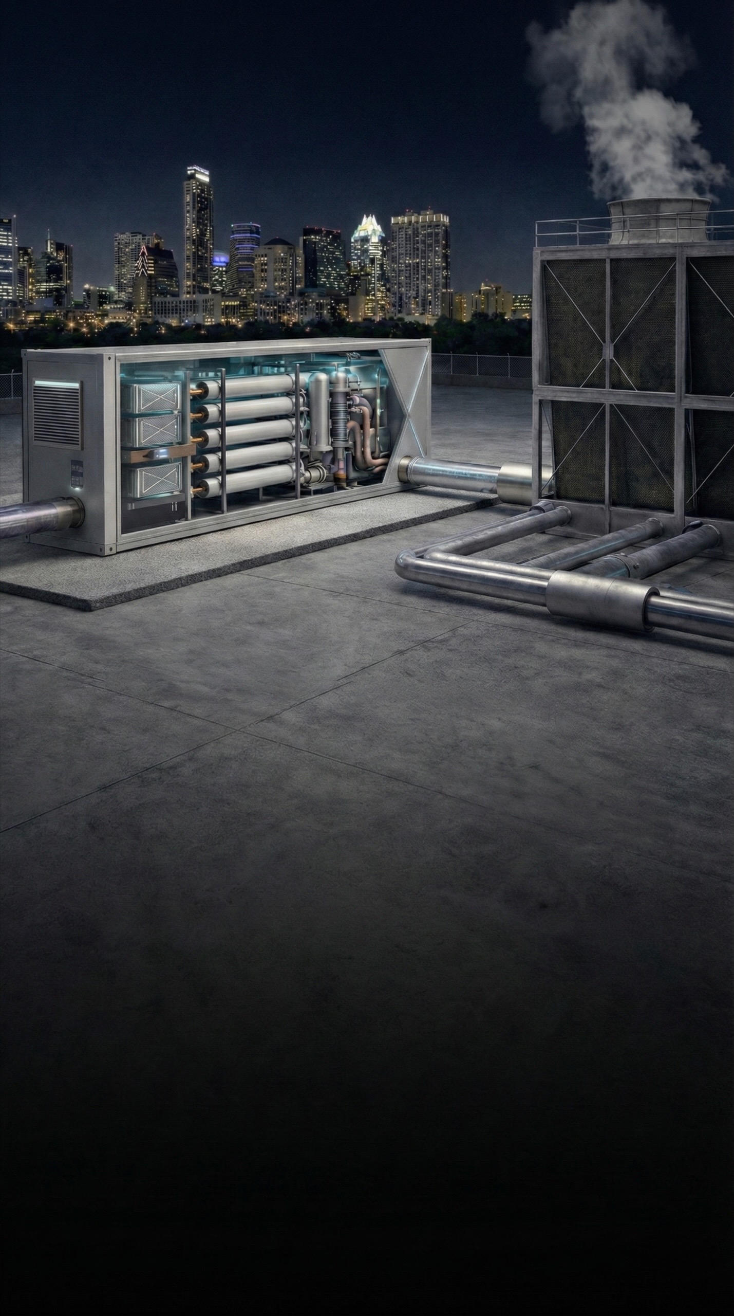 Industrial water recovery system